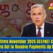 CRA Confirms November 2025 GST/HST Credit — Canadians Set to Receive Payments Up to $533