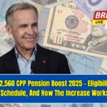 Canada’s $2,560 CPP Pension Boost 2025 – Eligibility, Payment Schedule, And How The Increase Works